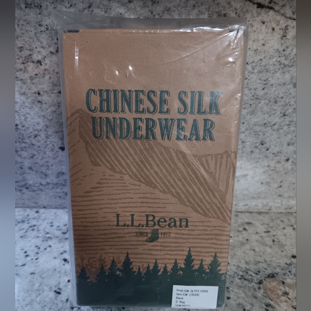New LL Bean 100% Silk Under Pant Size SMALL RARE FIND
